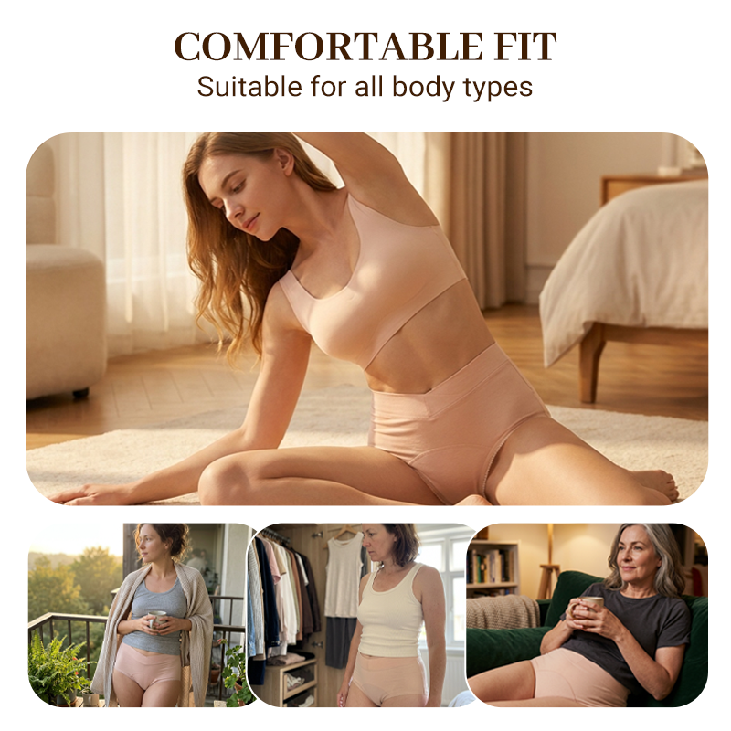 🥳2026 HOT SALE🥳💞50K+ SOLD!🛡️💧 50% OFF! High-Waisted Leak Proof Panties – Full coverage, no leaks. Soft & breathable, all-day confidence. 👙✨