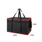 🛵 Large Insulated Food Delivery Bag Triple-Layer Thermal Protection Water-Resistant Exterior 🍕 Easy-Clean Foil Lining Heavy-Duty Straps 50% OFF Today