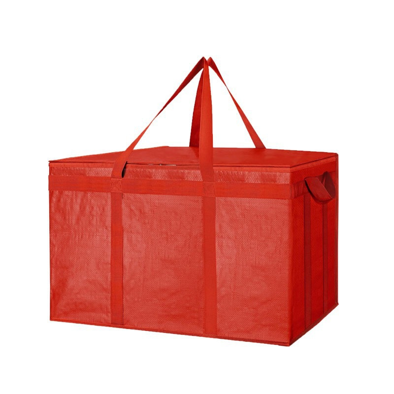 🛵 Large Insulated Food Delivery Bag Triple-Layer Thermal Protection Water-Resistant Exterior 🍕 Easy-Clean Foil Lining Heavy-Duty Straps 50% OFF Today