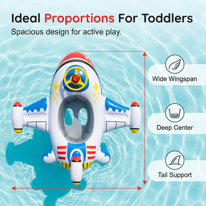 ✨Airplane Inflatable Pool Float for Kids
