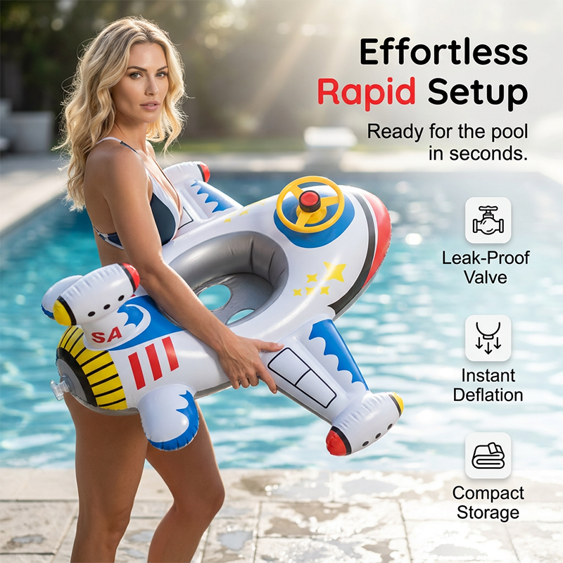 ✨Airplane Inflatable Pool Float for Kids
