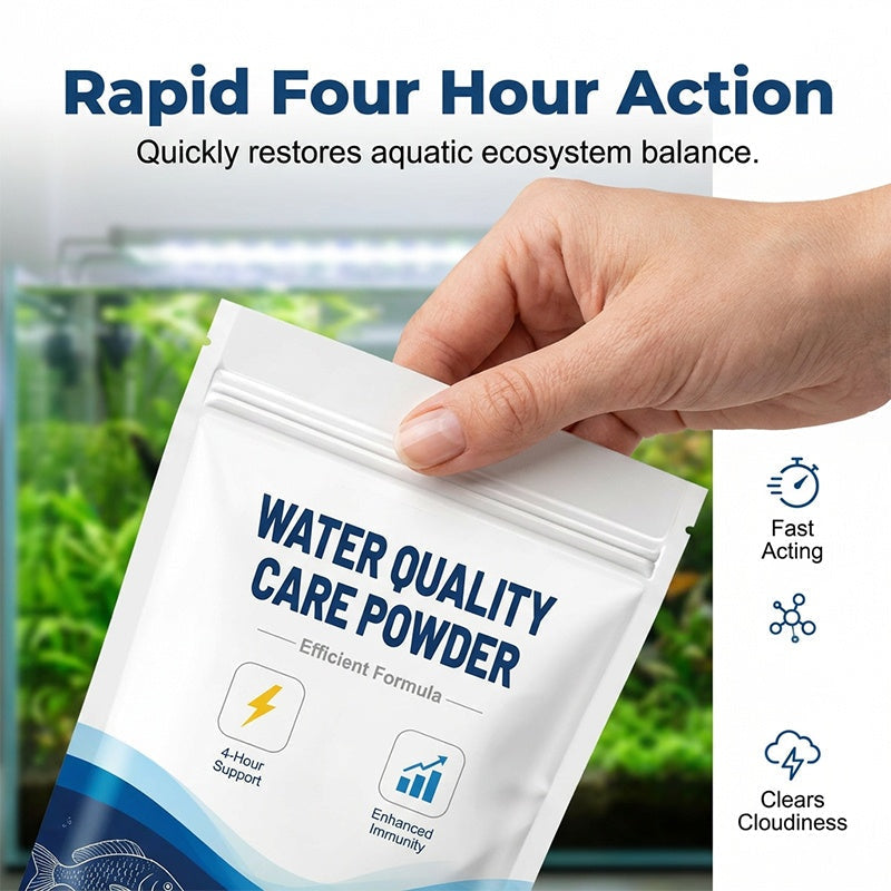 Fast-Acting Gentle Water Clarifier Powder