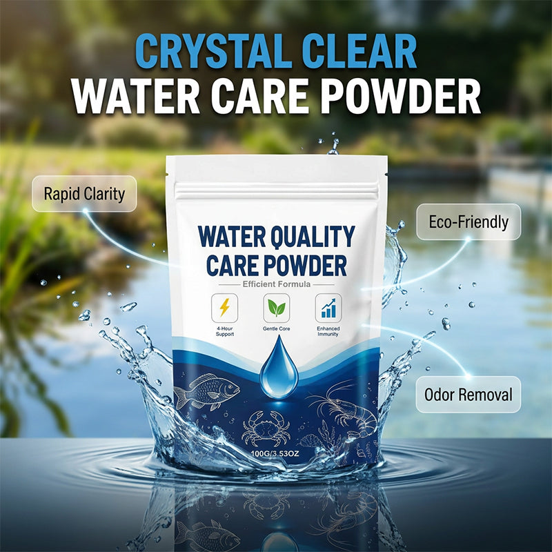Fast-Acting Gentle Water Clarifier Powder