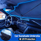 🌞 50% off 🌈 Foldable car sun shade for the windshield