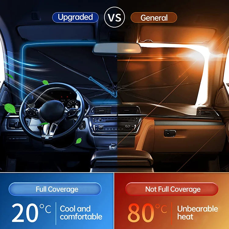 🌞 50% off 🌈 Foldable car sun shade for the windshield