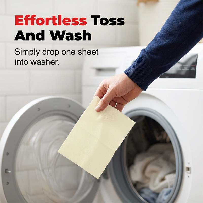 [🔥BUY 1 FREE 1]Deep Cleaning Laundry Whitening /Blacking Sheets