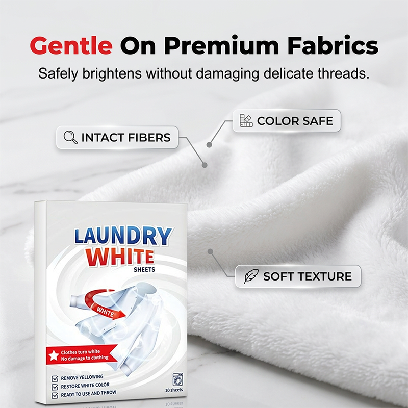 [🔥BUY 1 FREE 1]Deep Cleaning Laundry Whitening /Blacking Sheets