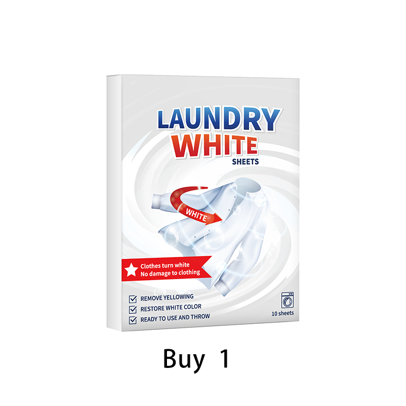 [🔥BUY 1 FREE 1]Deep Cleaning Laundry Whitening /Blacking Sheets