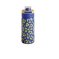 Leopard Print Insulated Water Bottle with Dual-Drinking Lid