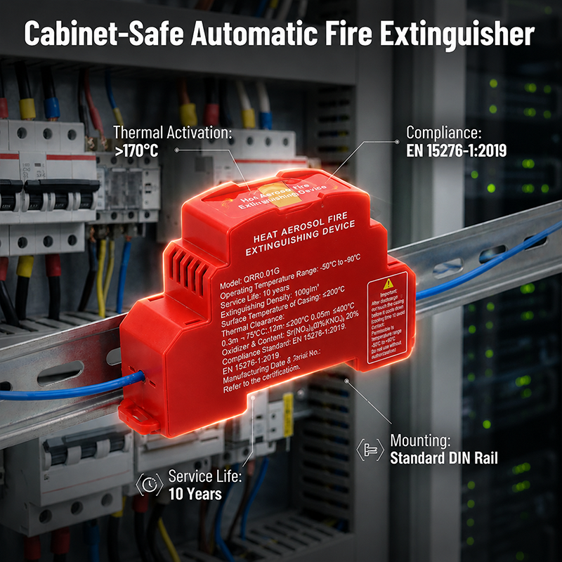 Automatic Thermal Response Fire Extinguisher