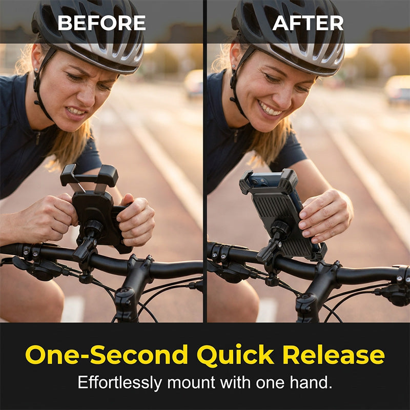 Secure Grip Motorcycle Phone Mount