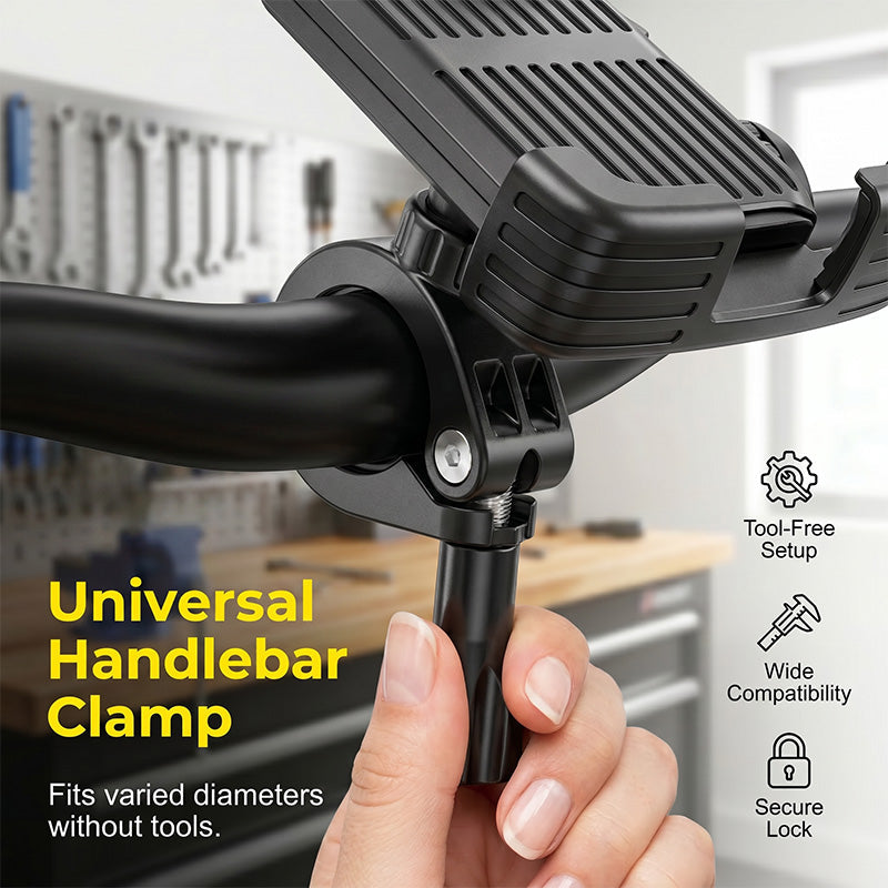 Secure Grip Motorcycle Phone Mount