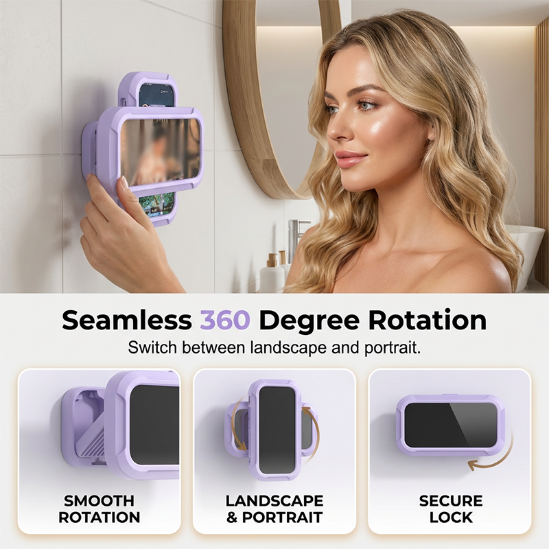 Waterproof Touchscreen Phone Box for Bathroom