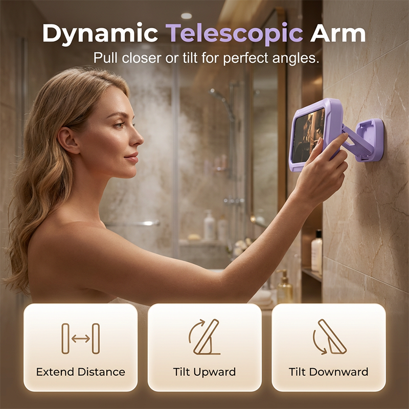 Waterproof Touchscreen Phone Box for Bathroom