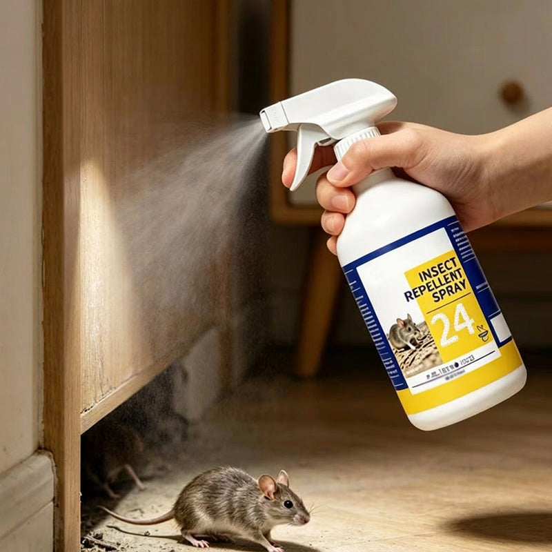 🐀50% OFF NOW ! ✨All-Purpose Rodent Repellent Spray – Non-Toxic Safe Indoor Mouse Deterrent