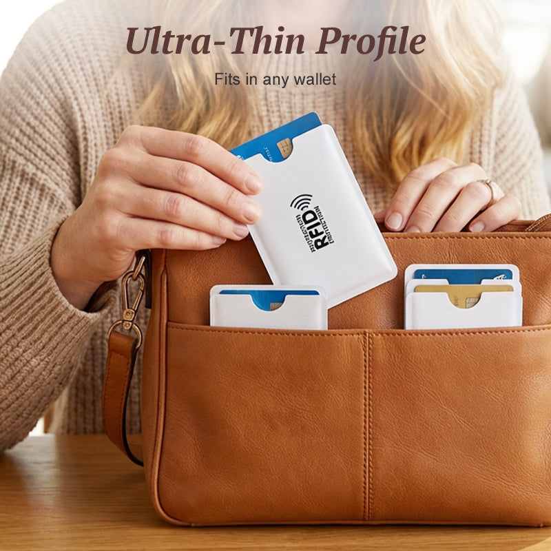 RFID Blocking Sleeves for Credit Cards