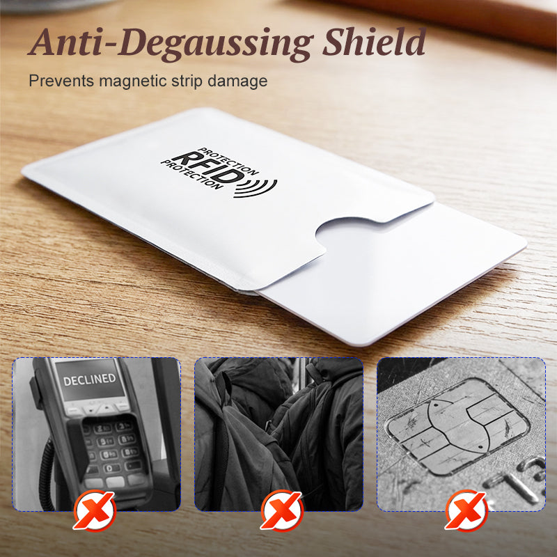 RFID Blocking Sleeves for Credit Cards