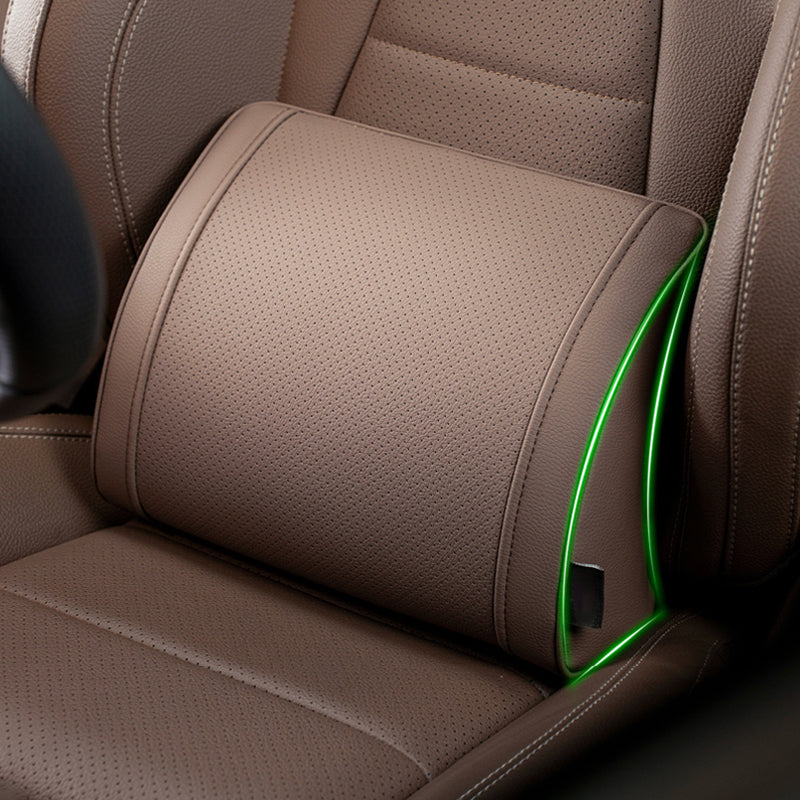 💺 Cool Mesh, Firm Support – Ergonomic Car Seat Cushion Set. Corrects Posture, Relieves Sciatica. Free UK Delivery