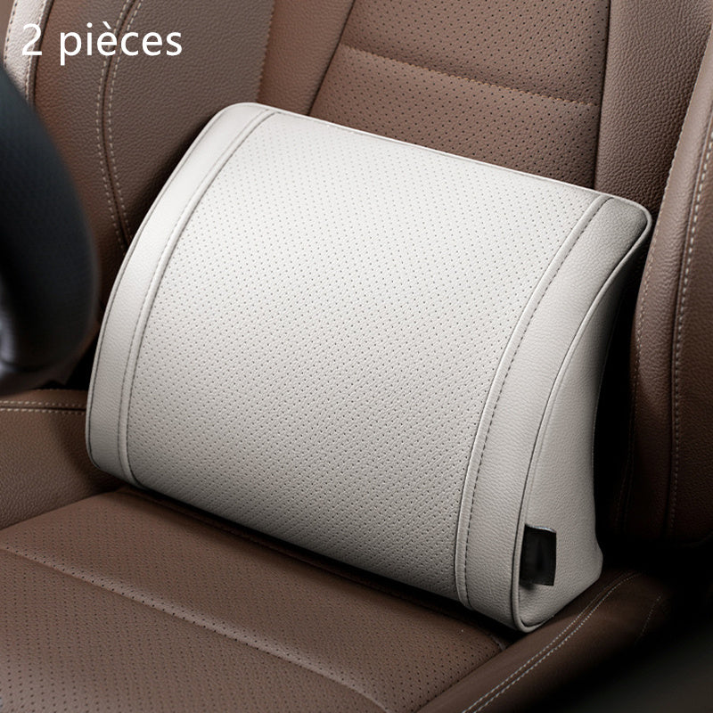 💺 Cool Mesh, Firm Support – Ergonomic Car Seat Cushion Set. Corrects Posture, Relieves Sciatica. Free UK Delivery