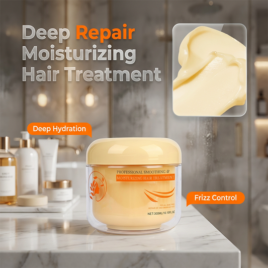 Repair Dry Hair Instantly! Deep Moisturizing Hair Mask