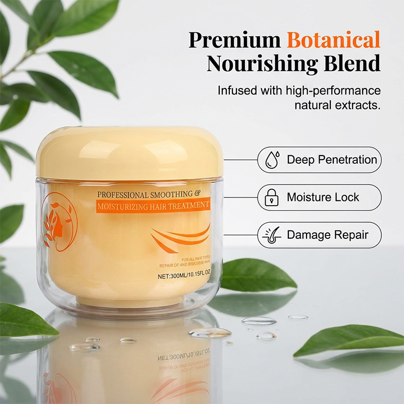 Repair Dry Hair Instantly! Deep Moisturizing Hair Mask
