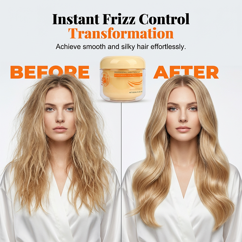 Repair Dry Hair Instantly! Deep Moisturizing Hair Mask