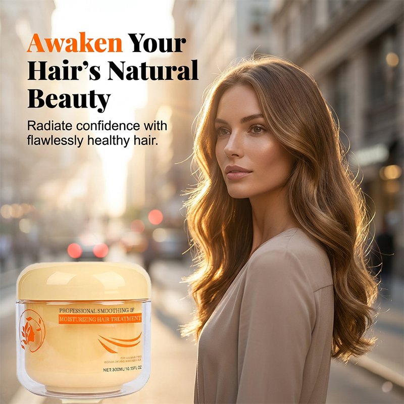 Repair Dry Hair Instantly! Deep Moisturizing Hair Mask
