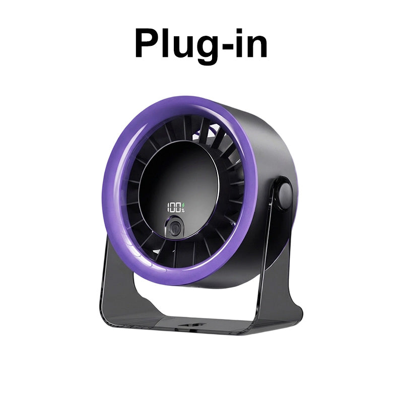 📢📢50% OFF !! ❄️ HIGH-SPEED DESKTOP FAN WITH TEC COOLING — Instant Thermoelectric Chill | Adjustable Speeds | Portable Design 🌬️