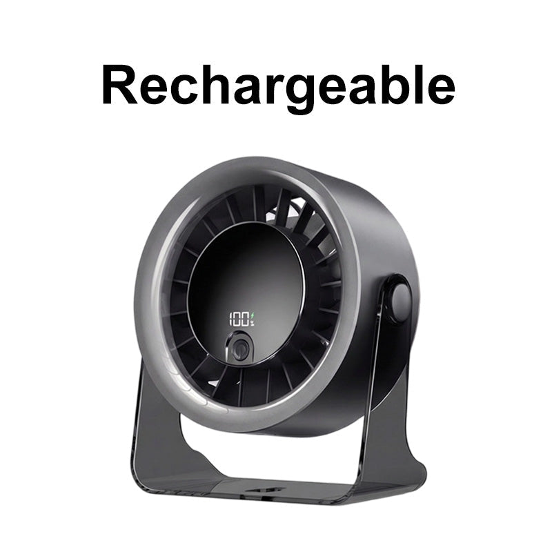 📢📢50% OFF !! ❄️ HIGH-SPEED DESKTOP FAN WITH TEC COOLING — Instant Thermoelectric Chill | Adjustable Speeds | Portable Design 🌬️