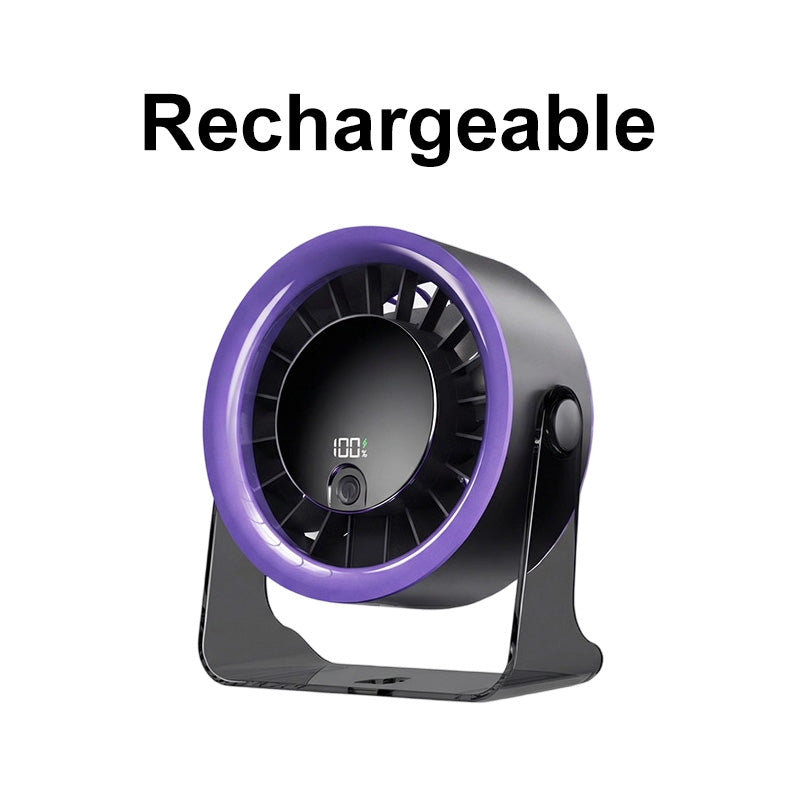 📢📢50% OFF !! ❄️ HIGH-SPEED DESKTOP FAN WITH TEC COOLING — Instant Thermoelectric Chill | Adjustable Speeds | Portable Design 🌬️