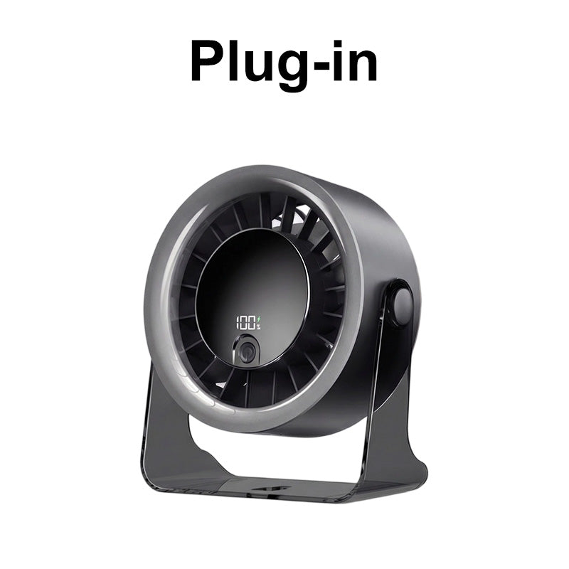 📢📢50% OFF !! ❄️ HIGH-SPEED DESKTOP FAN WITH TEC COOLING — Instant Thermoelectric Chill | Adjustable Speeds | Portable Design 🌬️