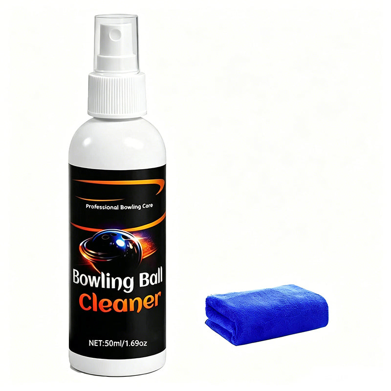 🏆Pro-Grade Bowling Ball Cleaner – Instantly removes lane oil. Includes premium towel. Keeps your ball performing like new! ✨