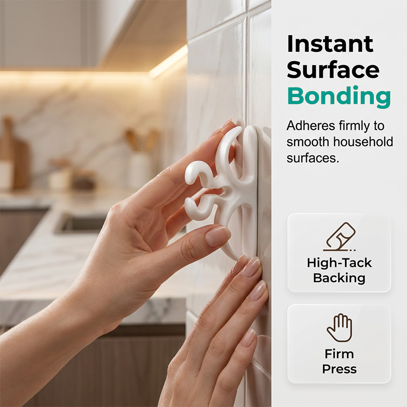 Self-Adhesive Silicone Appliance Cord Organizer