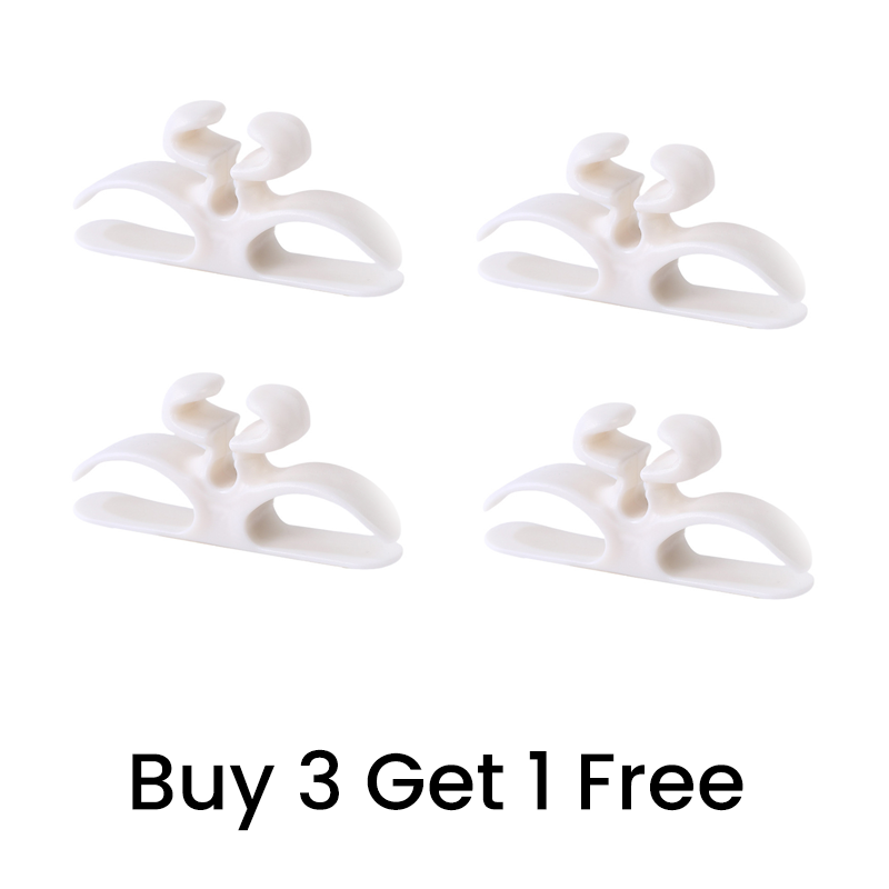 Self-Adhesive Silicone Appliance Cord Organizer