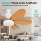 2-in-1 Smart Ceiling Fan Light