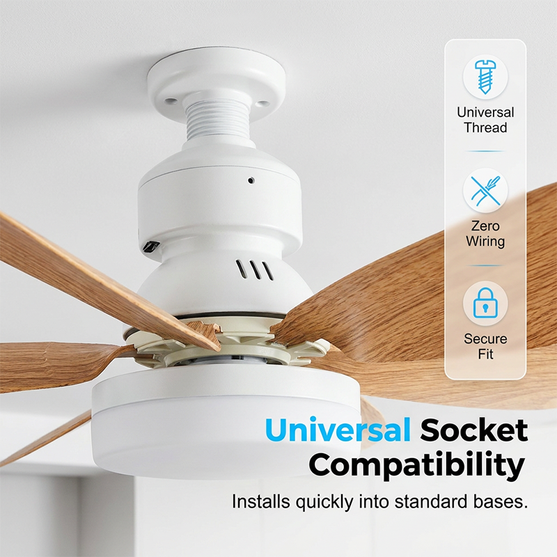 2-in-1 Smart Ceiling Fan Light