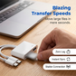 💻52% OFF NOW! Universal 5-in-1 Card Reader Hub – Dual Type-C Multi-Port Memory Card Reader, High Speed USB Data Transfer Adapter, Compatible with Phones, Laptops & Cameras