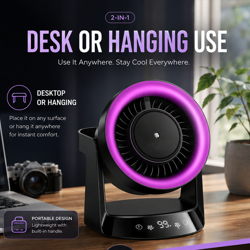 Portable Desktop Cooling Fan