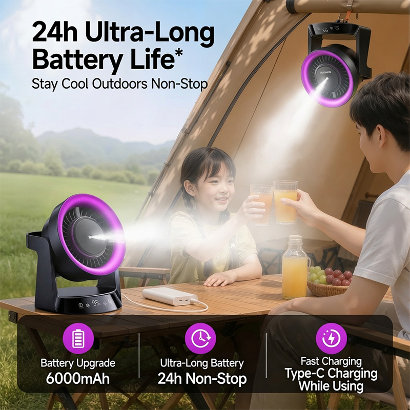 Portable Desktop Cooling Fan