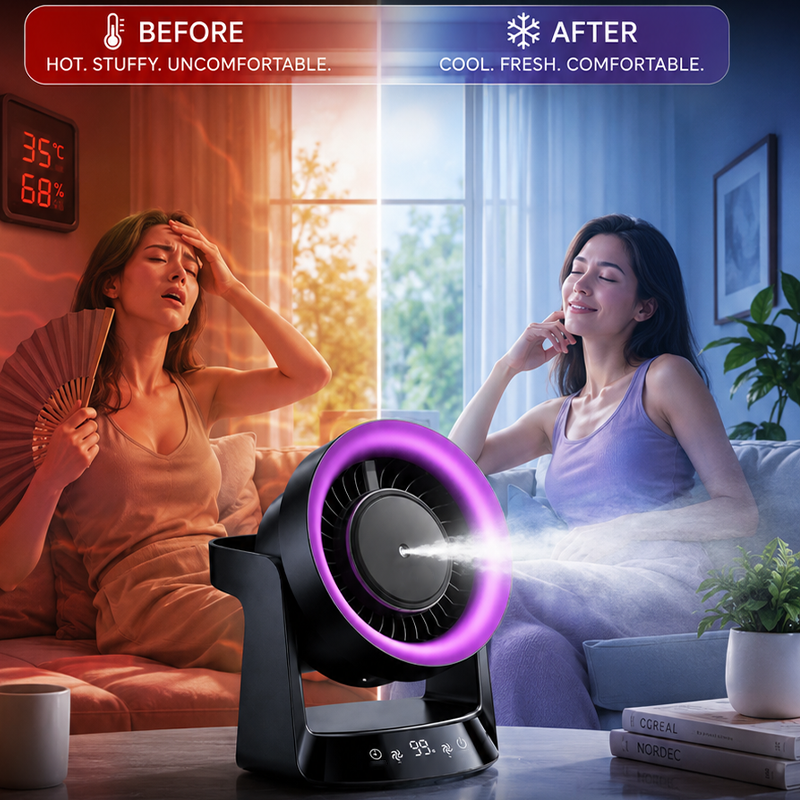 Portable Desktop Cooling Fan