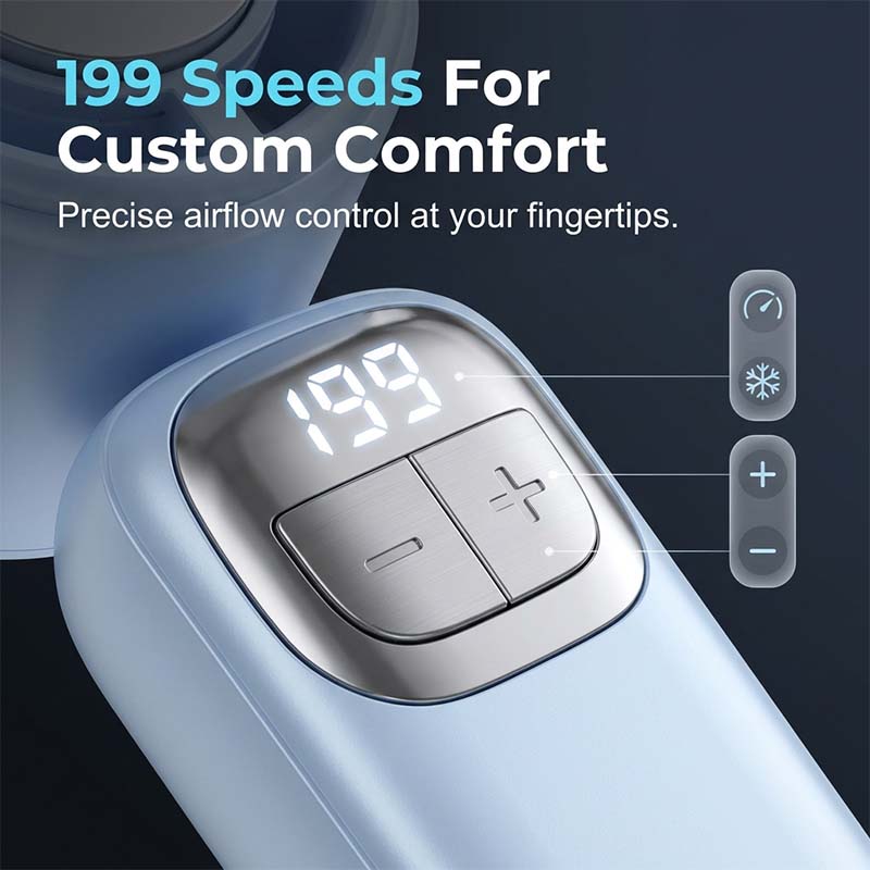 Semiconductor Cooling Handheld Fan