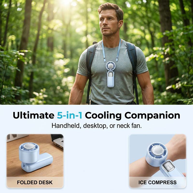 Semiconductor Cooling Handheld Fan