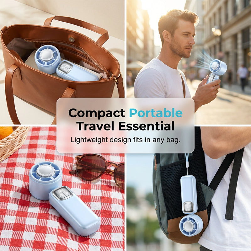 Semiconductor Cooling Handheld Fan