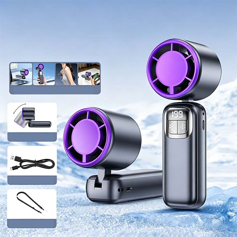 Semiconductor Cooling Handheld Fan