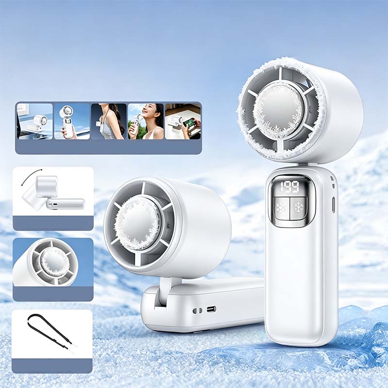 Semiconductor Cooling Handheld Fan