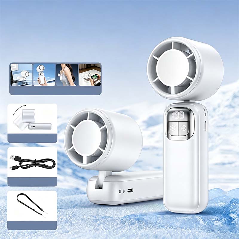 Semiconductor Cooling Handheld Fan