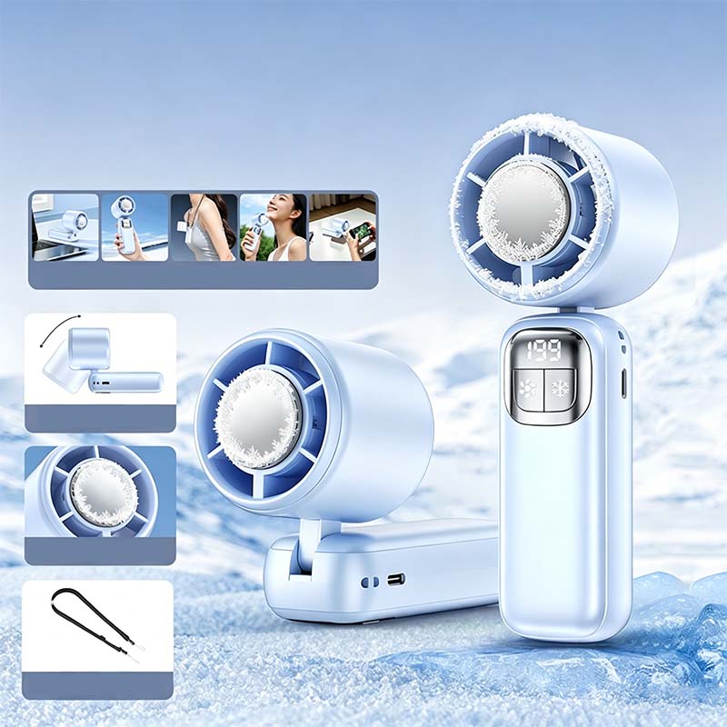 Semiconductor Cooling Handheld Fan