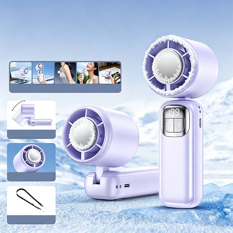 Semiconductor Cooling Handheld Fan