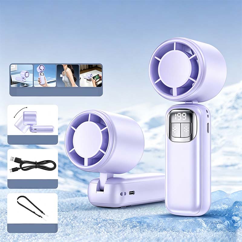 Semiconductor Cooling Handheld Fan