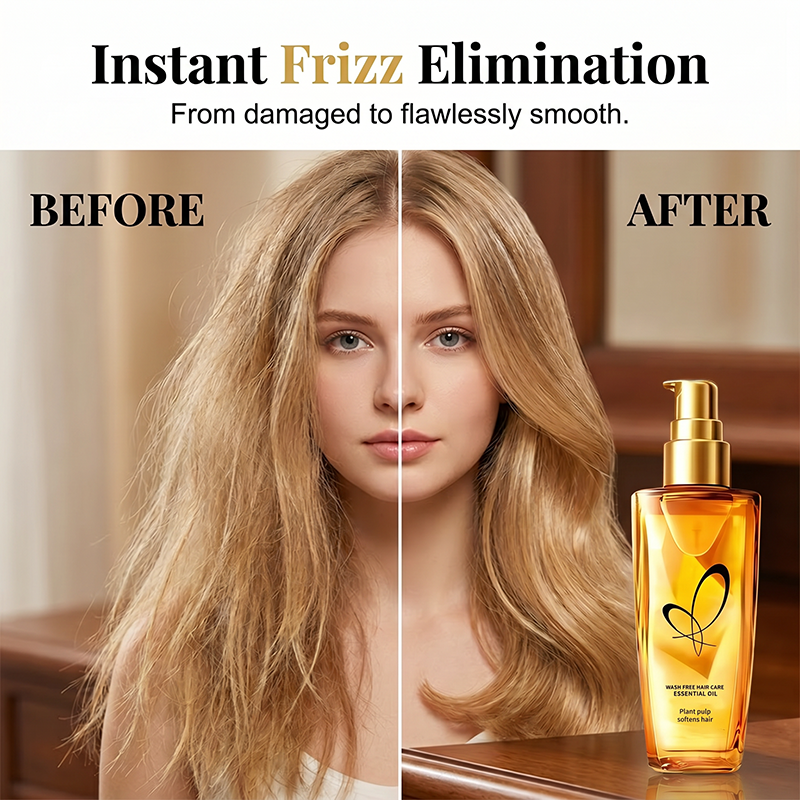 Wash-Free Hair Care Essential Oil
